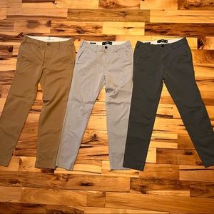 Mens Hollister skinny chino pants